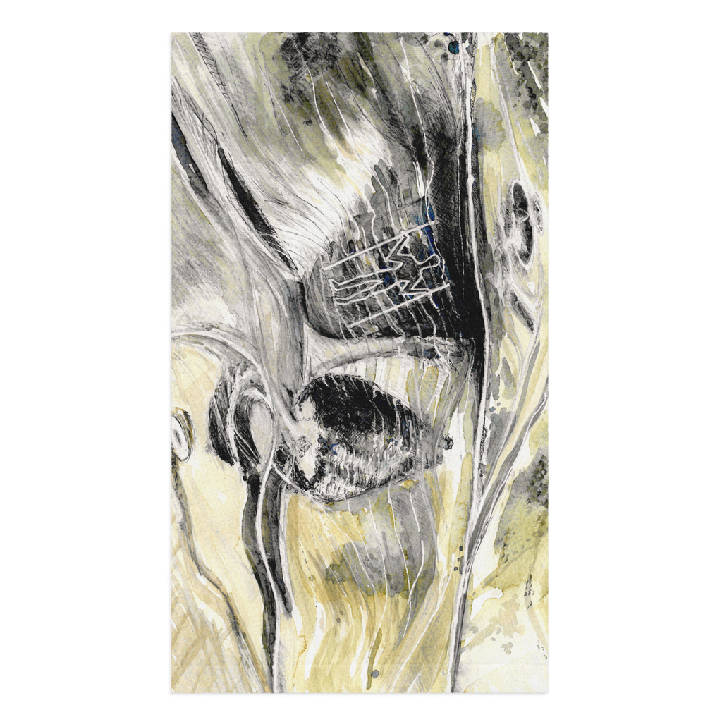 Long Man Hand towel by Emily Thomas