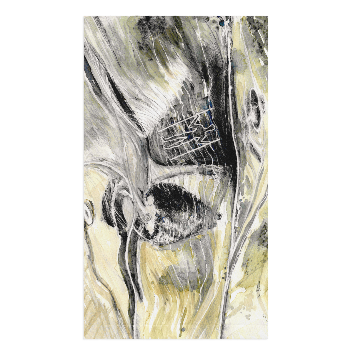 Long Man Hand towel by Emily Thomas