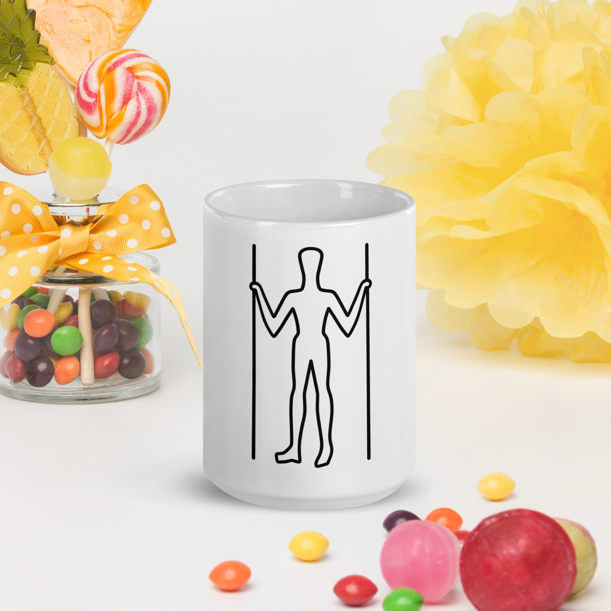 Long Man of Wilmington coffee mug
